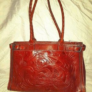 Tuscan Tooled Toscano Purse